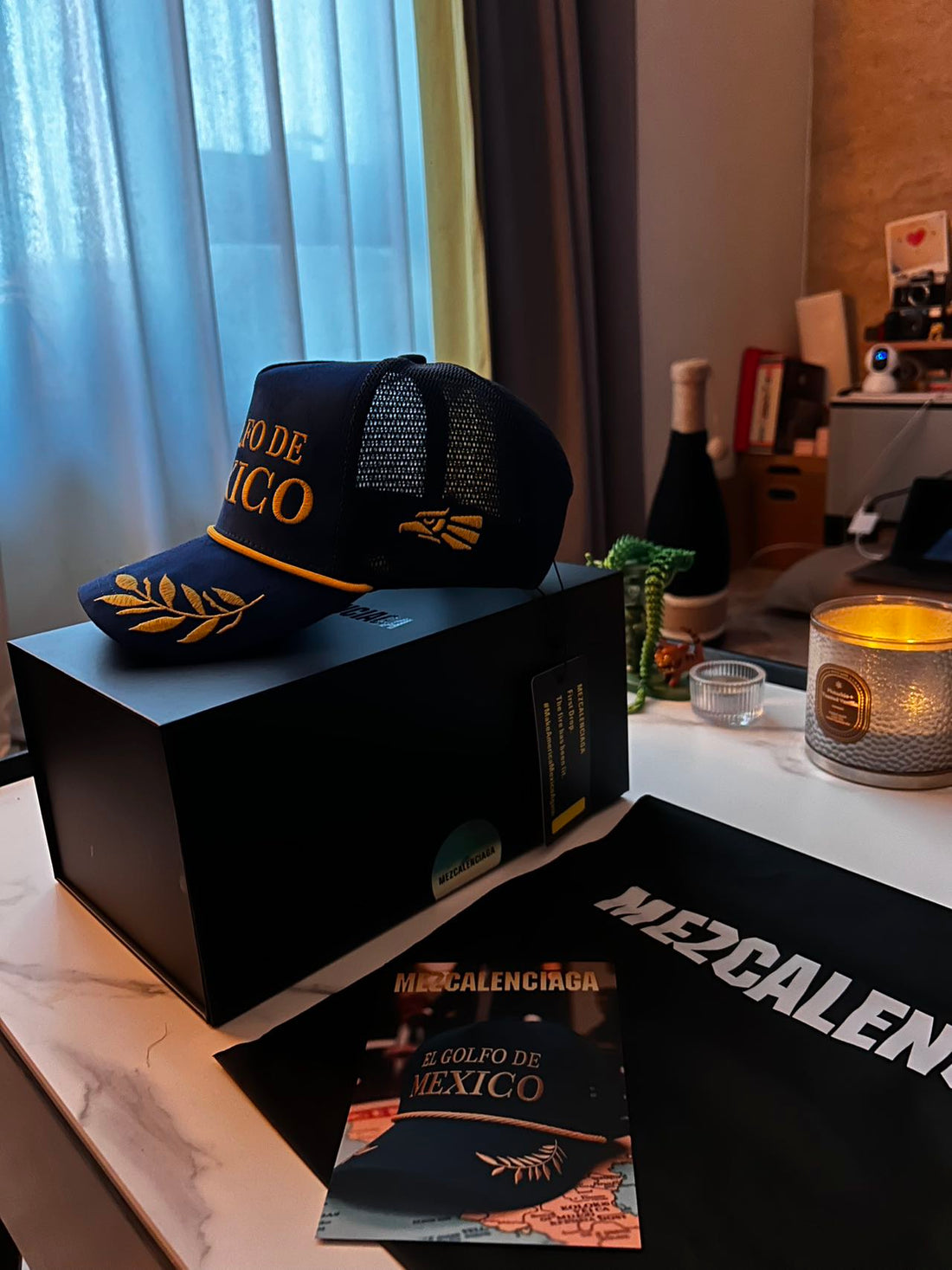 ✨ My Mezcalenciaga Unboxing Experience – “El Golfo de México” Cap 💙🧢 -Nastya
